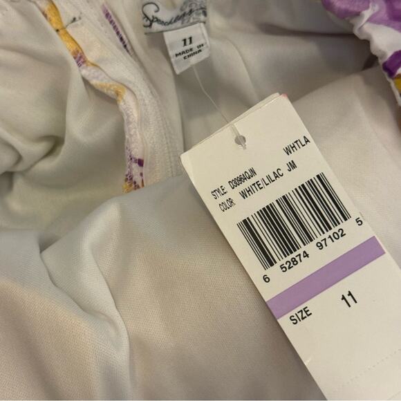 ⭐ 🔥 50% OFF SALE — FINAL PRICE Strapless Floral Mini Dress Size 11/12 NWT - Picture 8 of 8